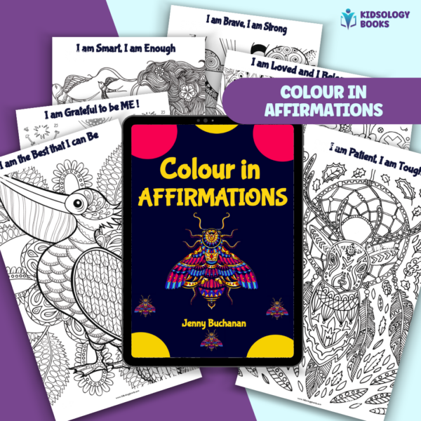 Kidsology ebooks Colour In Affirmations thumbnail