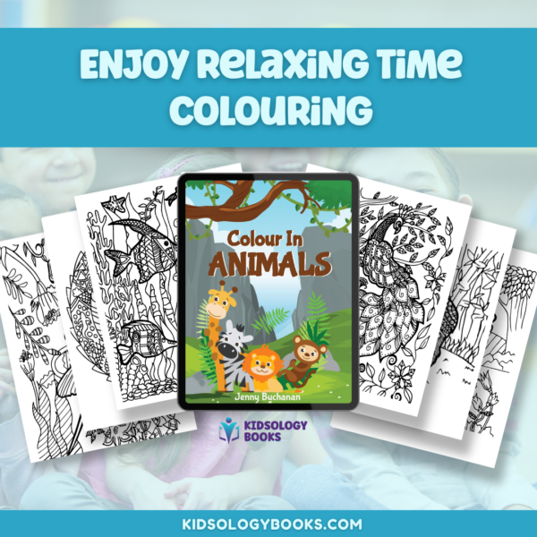 Colour In Animals eBook by Kidsology books