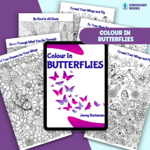 Kidsology ebooks Colour In Butterflies thumbnail