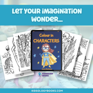 Colour In Characters eBook thumbnail by Kidsology books