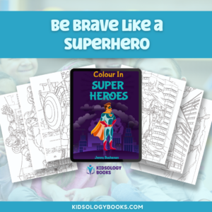 Colour In Superheroes ebook thumbnail by Kidsology books