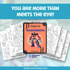 Colour In Transformers ebook thumbnail by Kidsology books