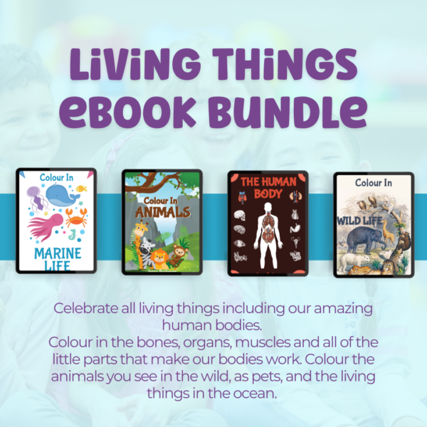 Living Things eBook bundle of 4 eBooks by Kidsology books